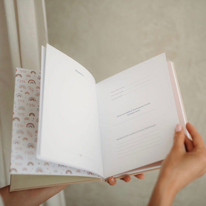 Personalizuota kūdikio knyga "Mano pirmieji metai"