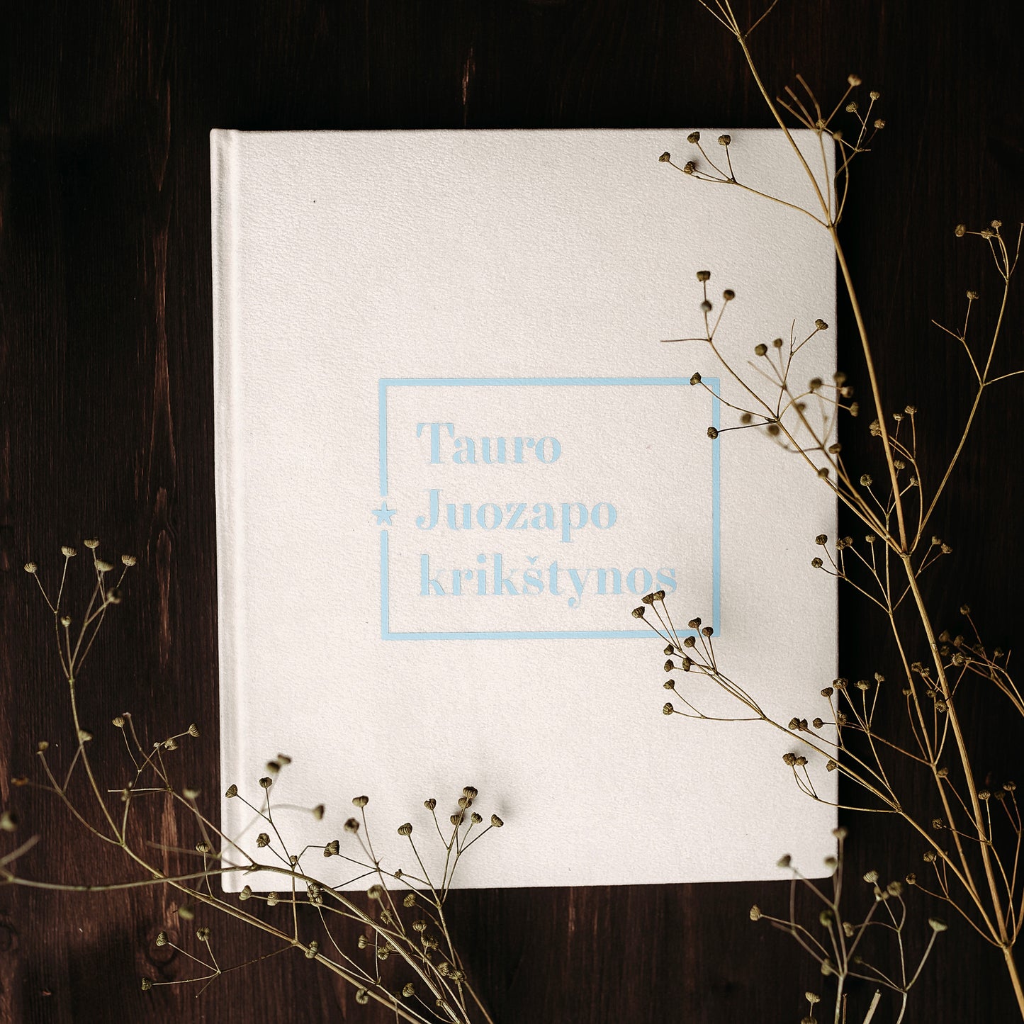 Personalizuota krikštynų knyga "Mano krikštynos"