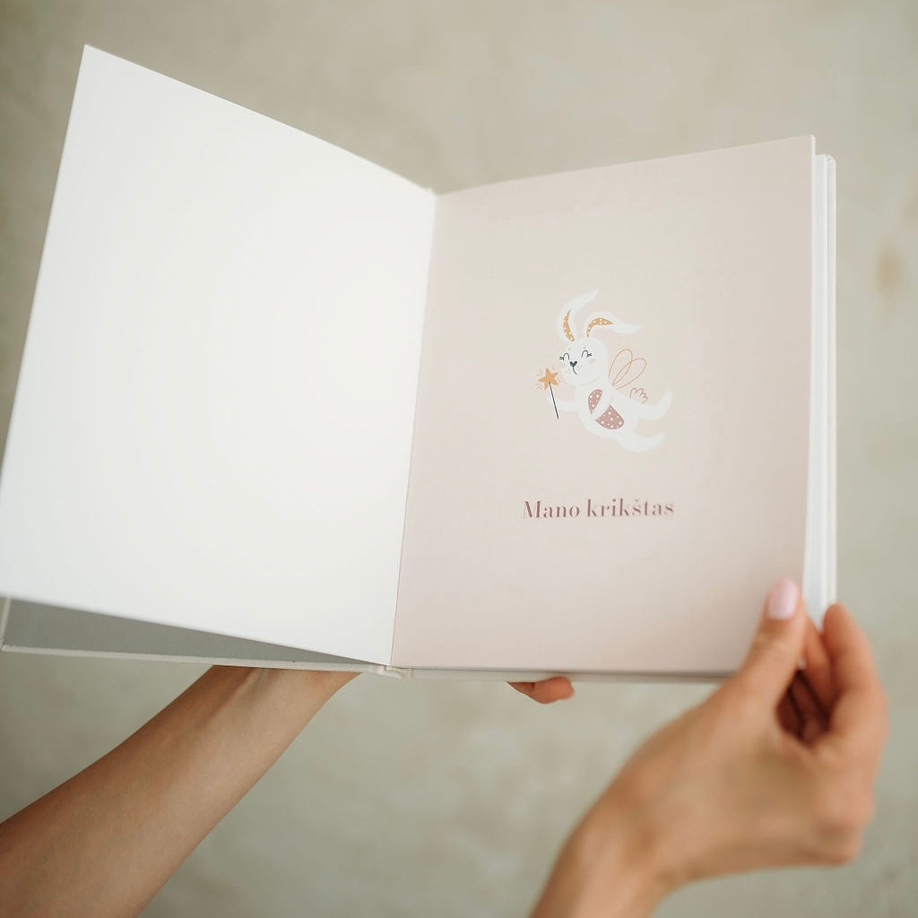 Personalized christening book "My christening"