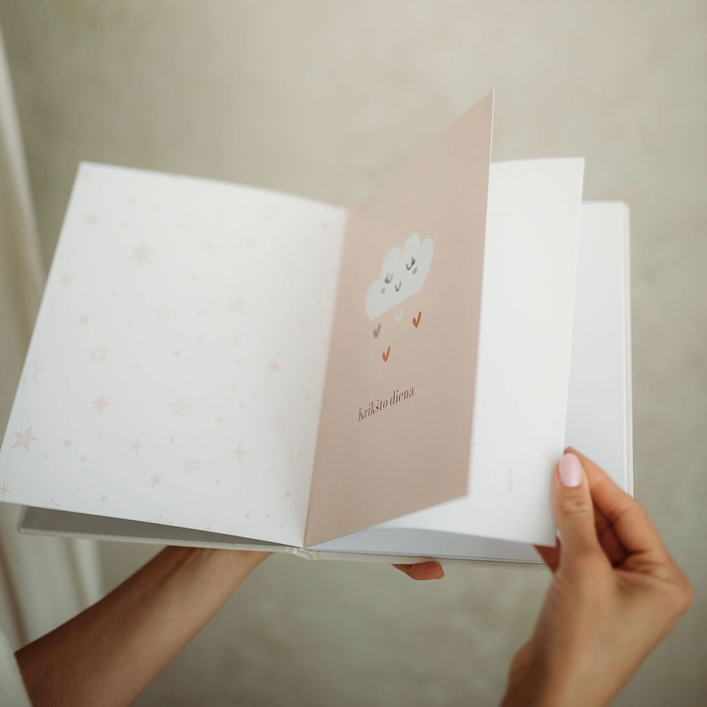 Personalized christening book "My christening"