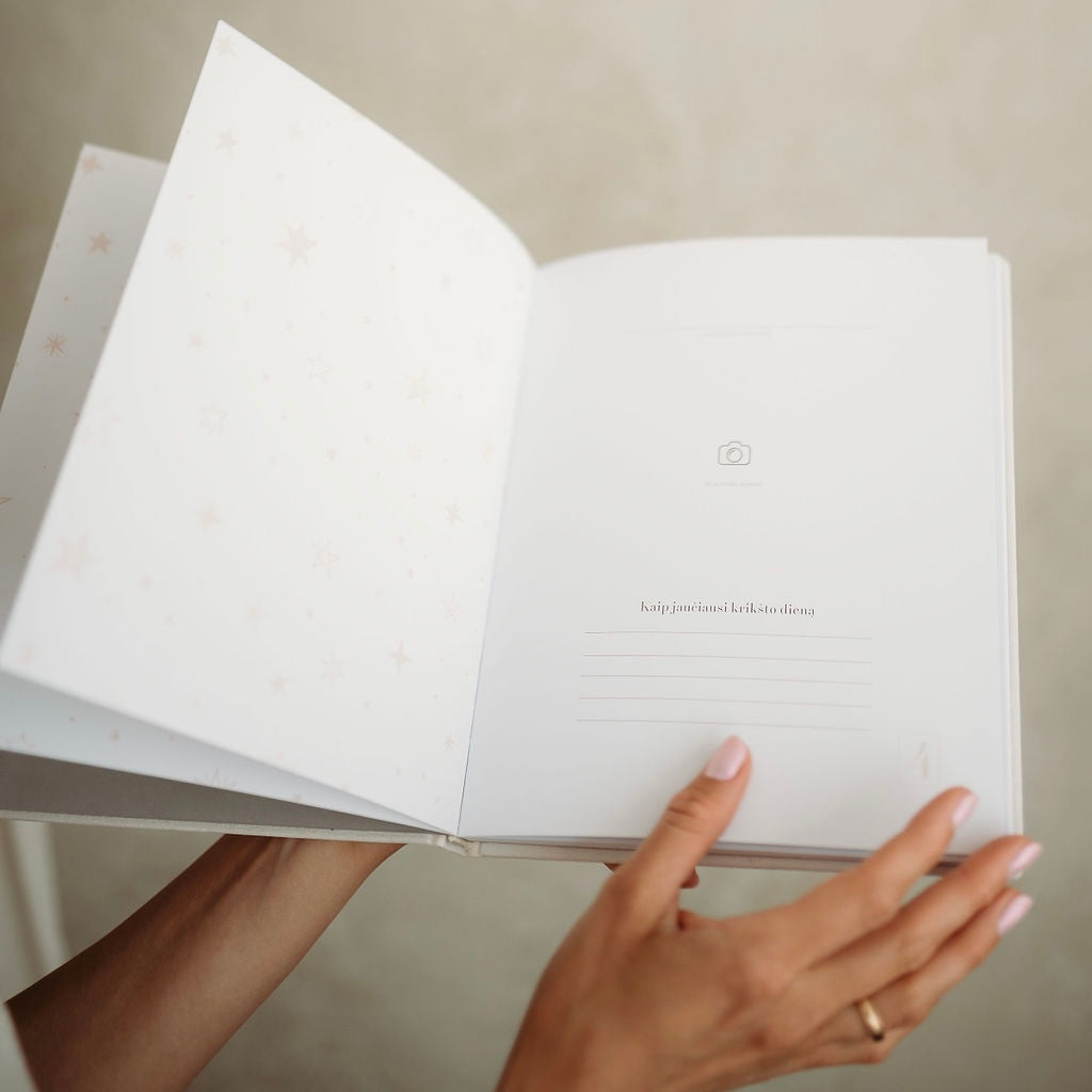 White christening book "My christening" LIMITED EDITION