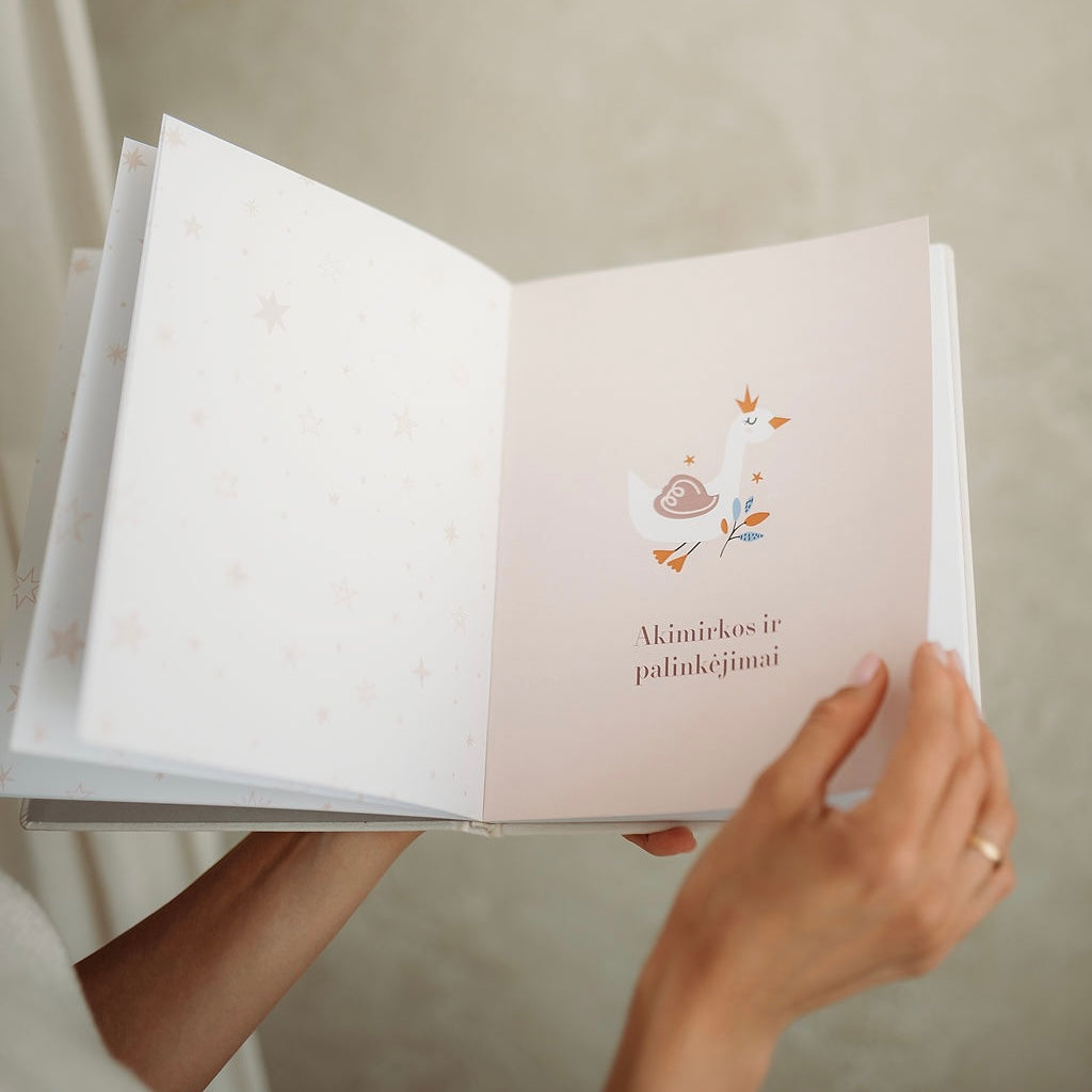 White christening book "My christening" LIMITED EDITION