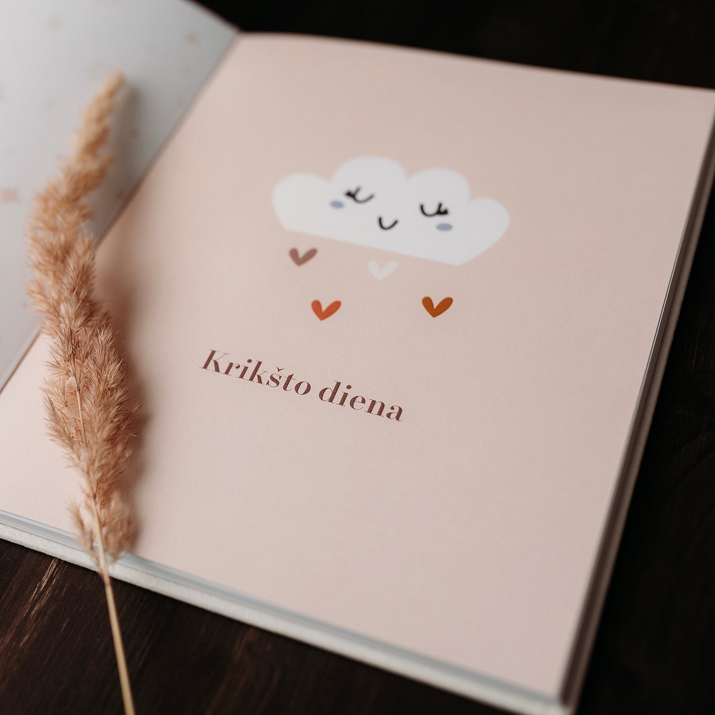 White christening book "My christening" LIMITED EDITION